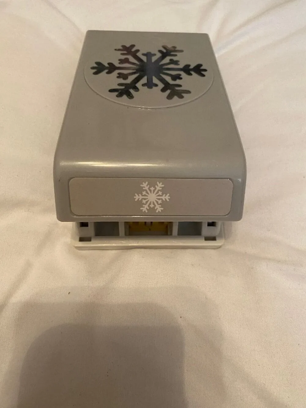 EK Success Paper Shapers Large Snowflake Decorative Punch Vintage Holiday Craft